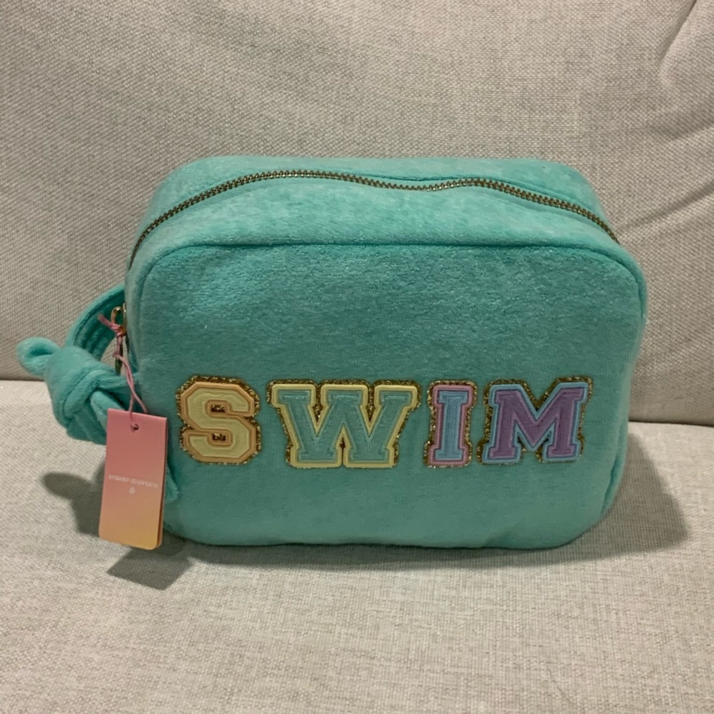Stoney Clover Lane x Target!  Terry Cloth SWIM Patch Large Pouch